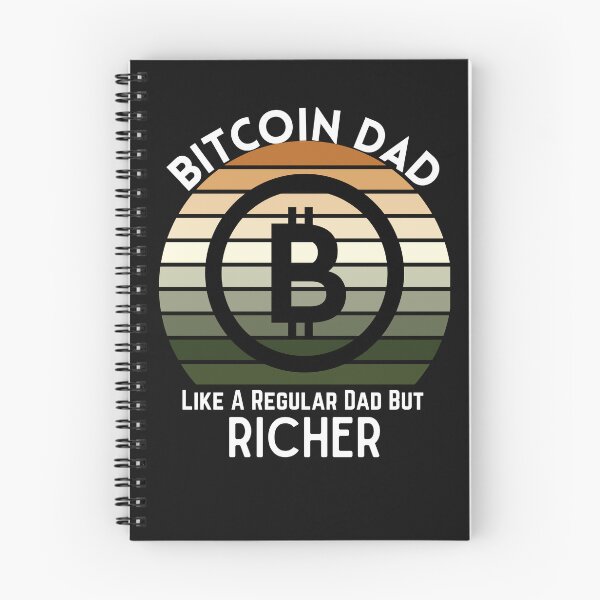 Item preview, Bitcoin Dad Retro Sunset designed and sold by RedSparkle.