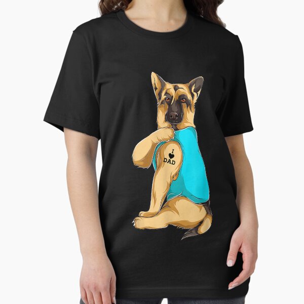 Artikel-Vorschau von German Shepherd I Love Dad Tattoo Apparel, Dog Dad Gifts, designt und verkauft von TristanPierre.