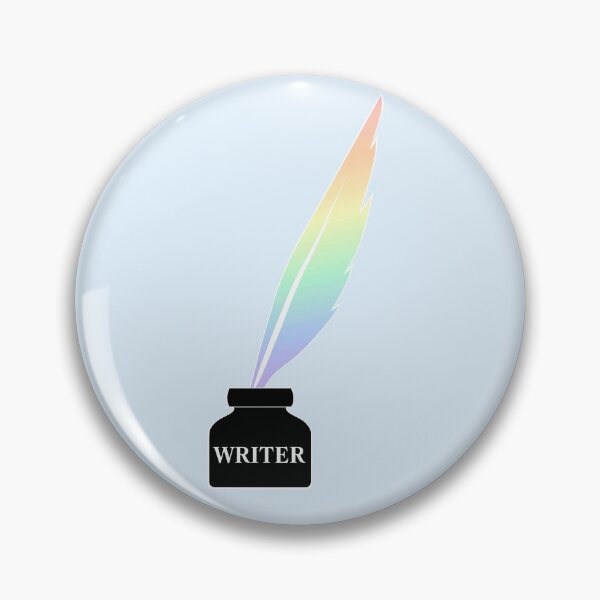Item preview, Writer Quill and Ink (Rainbow Gradient) designed and sold by MaggieWolff24.