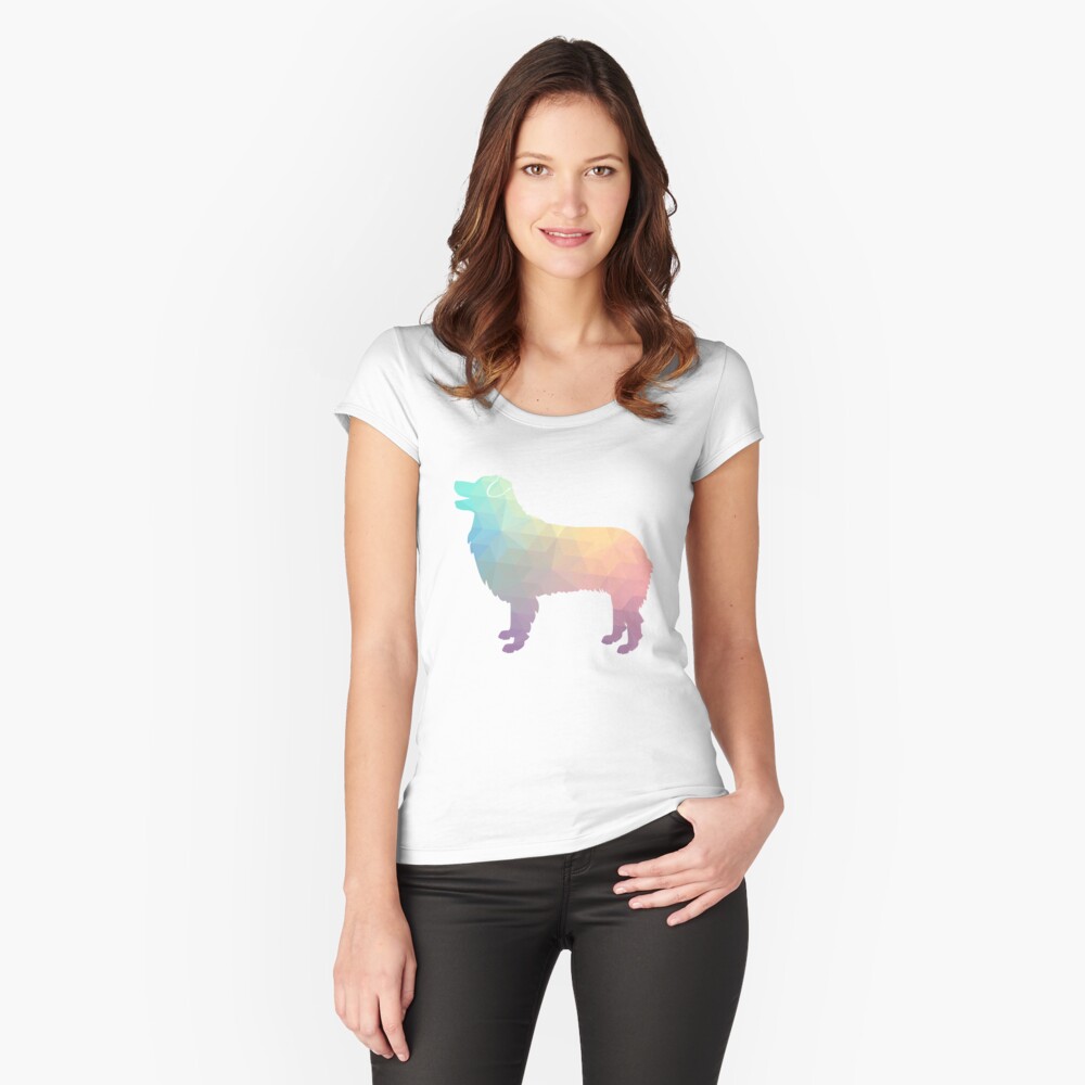 Item preview, Fitted Scoop T-Shirt designed and sold by TriPodDogDesign.