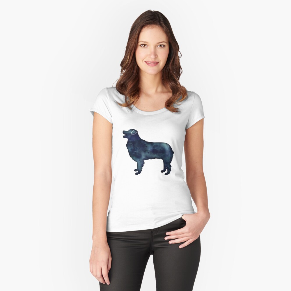 Item preview, Fitted Scoop T-Shirt designed and sold by TriPodDogDesign.