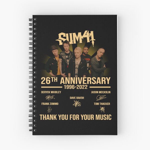 Item preview, 26th Anniversary 1996-2022 Thank You For Memories Signatures designed and sold by EmilyHayhurst.