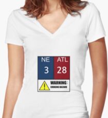 Untitled Women's Fitted V-Neck T-Shirt