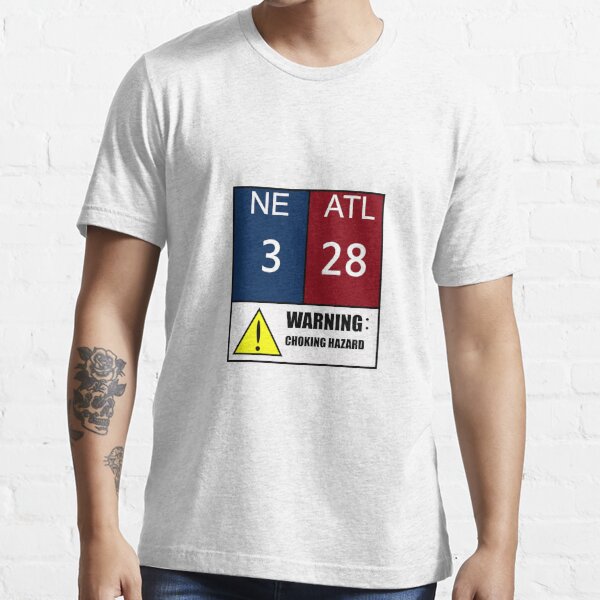 Patriots vs. Falcons Super Bowl T-Shirt Never Forget 28-3 2:12 3rd quarter  3179