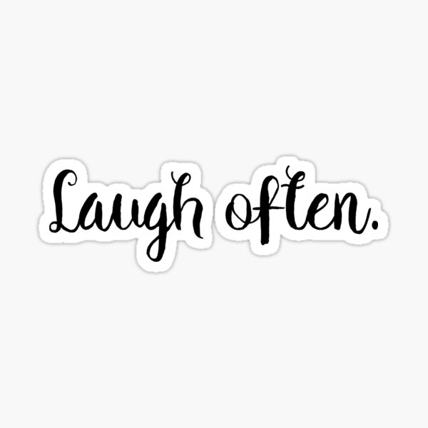 Laugh Stickers | Redbubble