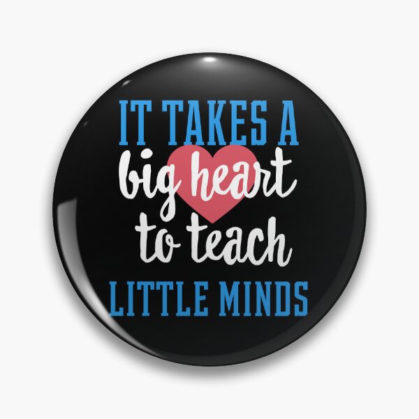 Item preview, It Takes A Big Heart To Teach Little Minds Teacher designed and sold by QueenOfPrint.