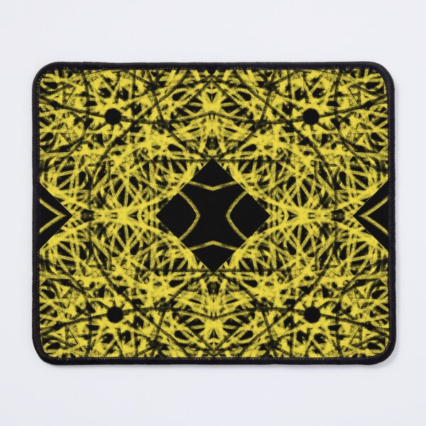 Item preview, Abstract yellow and black pattern designed and sold by Meo Design.