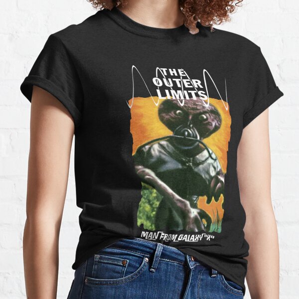 "Man From Galaxy 'X'" The Outer Limits 60s Sci-Fi TV Series Alien Monster Classic T-Shirt
