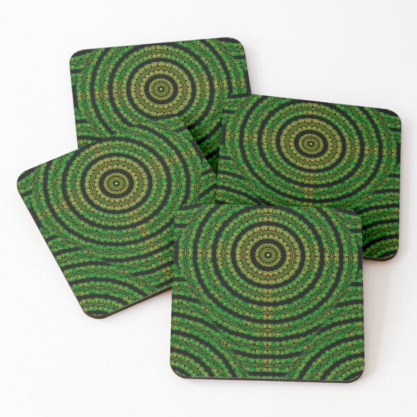 Item preview, Green Rings designed and sold by Geoff Treagus.