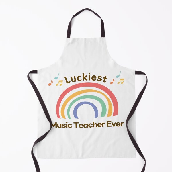 Item preview, Luckiest Music Teacher Ever designed and sold by UniverseStudio.