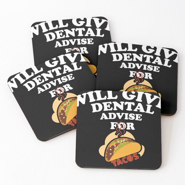 Item preview, Will give dental advice for tacos, Dentist Gift, Dental Gift, designed and sold by BestdesignerFM.