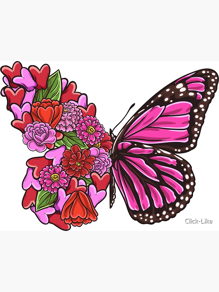 Bolsa Nevera Flores y Mariposas Personalizable