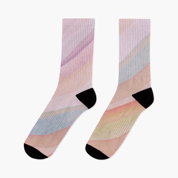Item preview, Slanting pastel watercolour. designed and sold by Trianglegreen.