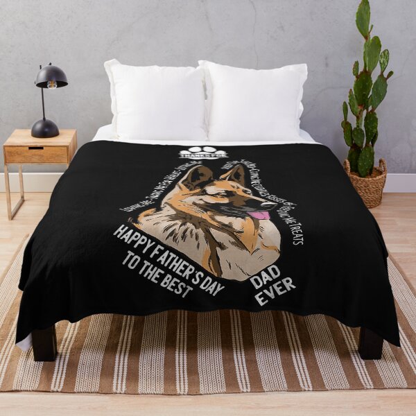 Artikelvorschau, German Shepherd Thank You Happy Father's Day Dog Dad entworfen und verkauft von TristanPierre.