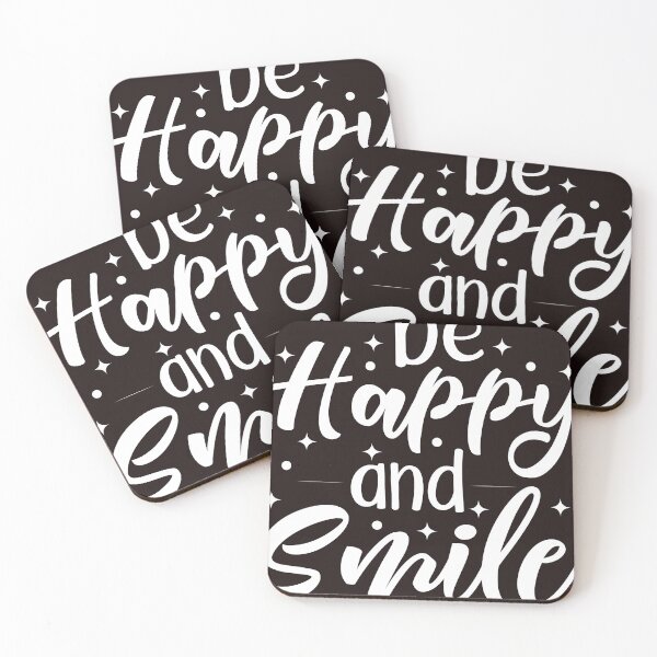 Item preview, Be Happy And Smile designed and sold by RED FIR.