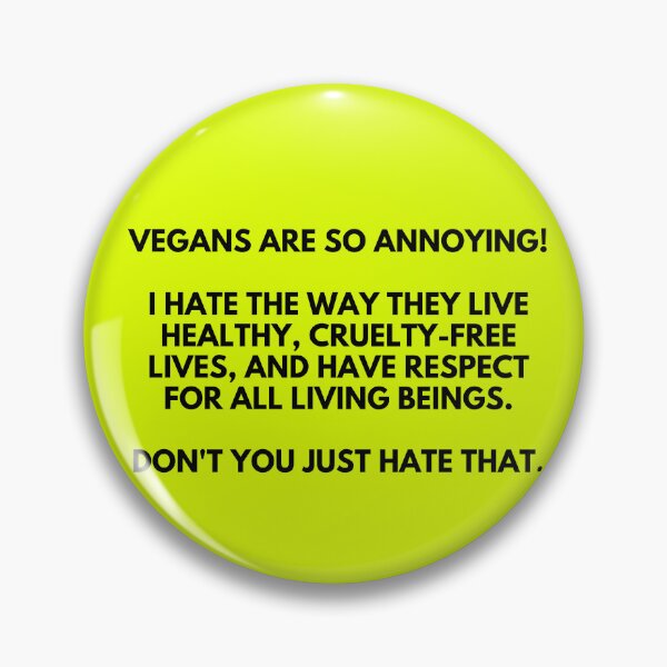 Item preview, Annoying vegans designed and sold by Wenellen.