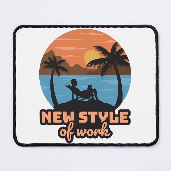 Item preview, New Style of work sunset work for home relax online businessman beach designed and sold by BePosh.
