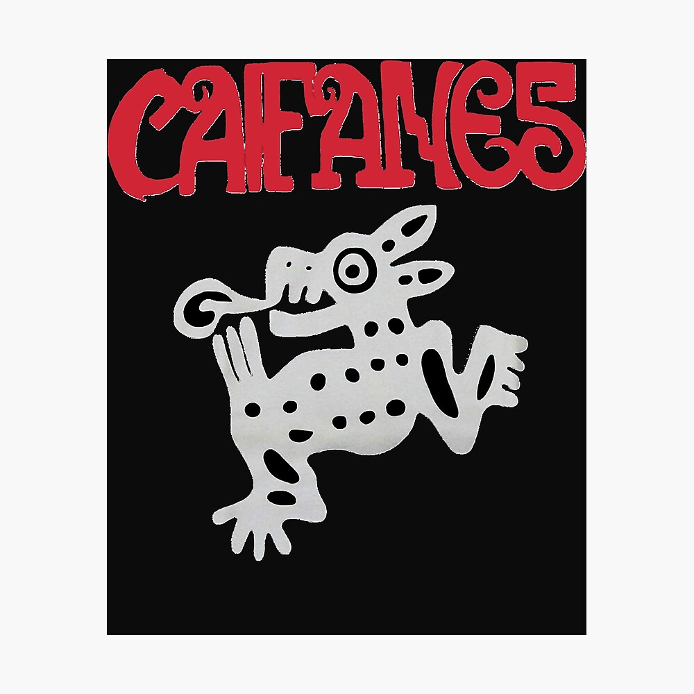 Póster «Logotipo de la banda de música Caifanes Camiseta clásica» de  JOCELYNCAMP | Redbubble