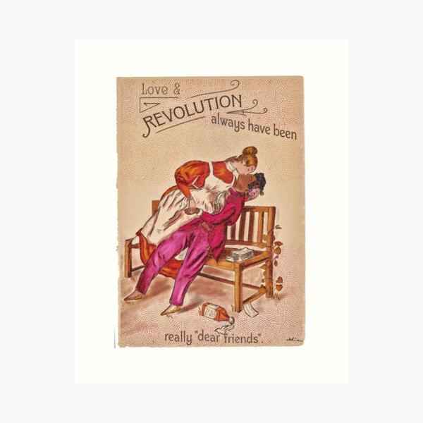 Item preview, Love et Revolution – Radical Lesbian pride designed and sold by Loki Propagandart.