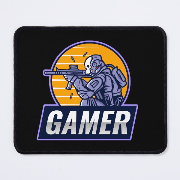 Item preview, Gamer with Soldier wearing Skeleton Mask designed and sold by PRIVARSHU.