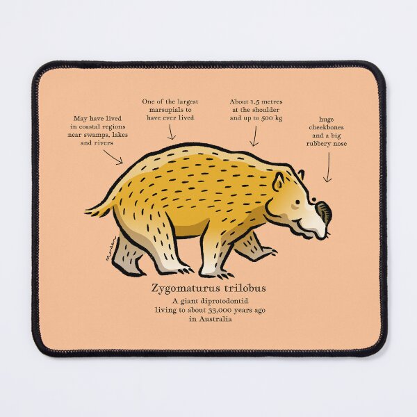 Item preview, Zygomaturus the prehistoric giant marsupial designed and sold by Richard Morden.