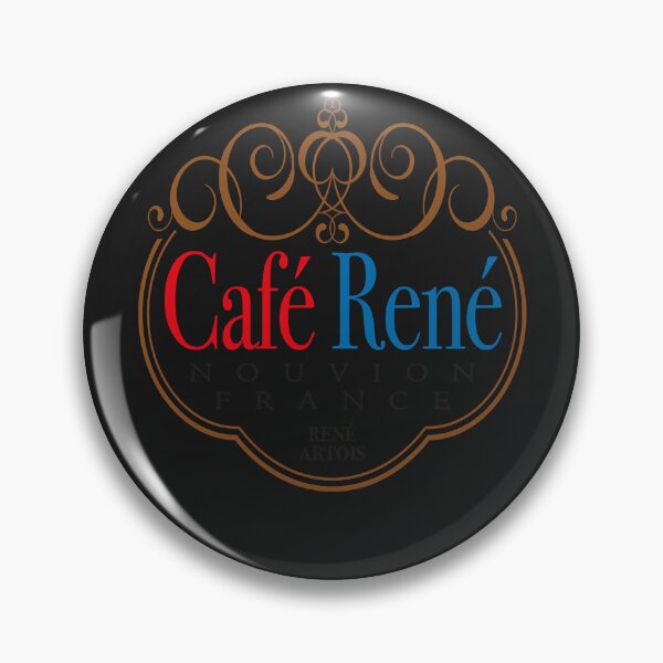 Item preview, Café rené logo allo allo essential t shirt designed and sold by arikdong2593.