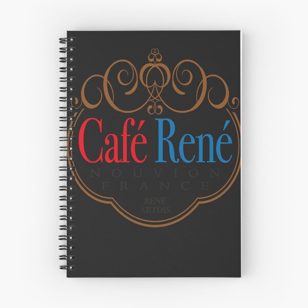 Item preview, Café rené logo allo allo essential t shirt designed and sold by arikdong2593.