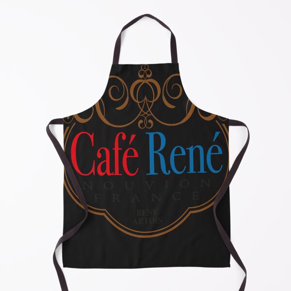 Item preview, Café rené logo allo allo essential t shirt designed and sold by arikdong2593.