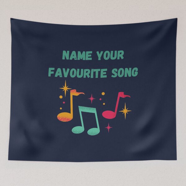 Item preview, Name your favorite song designed and sold by RohanInce.