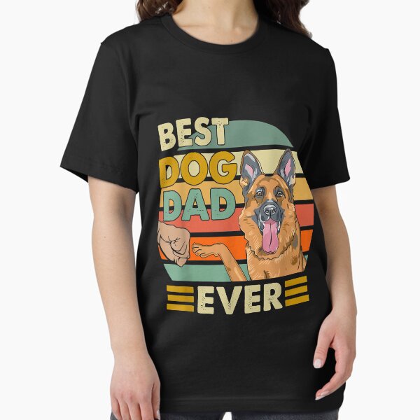 Item preview, Mens Best Dog Dad Ever German Shepherd Dog designed and sold by TristanPierre.