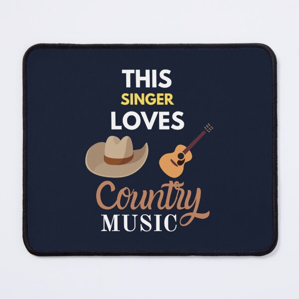 Item preview, This Singer Loves Country Music designed and sold by RohanInce.