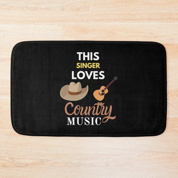 Item preview, This Singer Loves Country Music designed and sold by RohanInce.