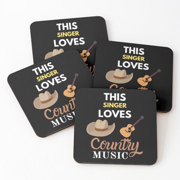 Item preview, This Singer Loves Country Music designed and sold by RohanInce.