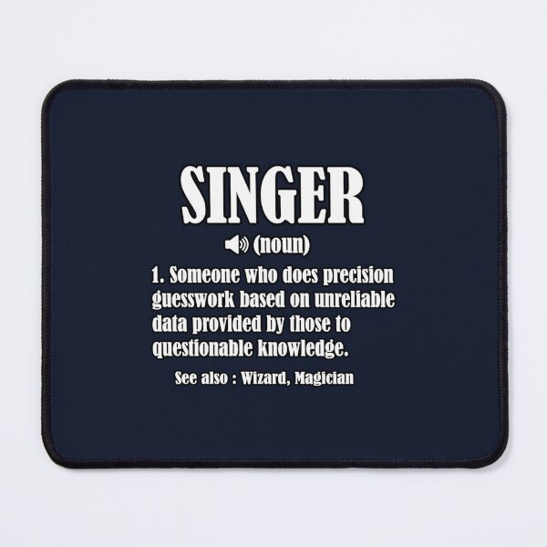 Item preview, Singer Definition designed and sold by RohanInce.