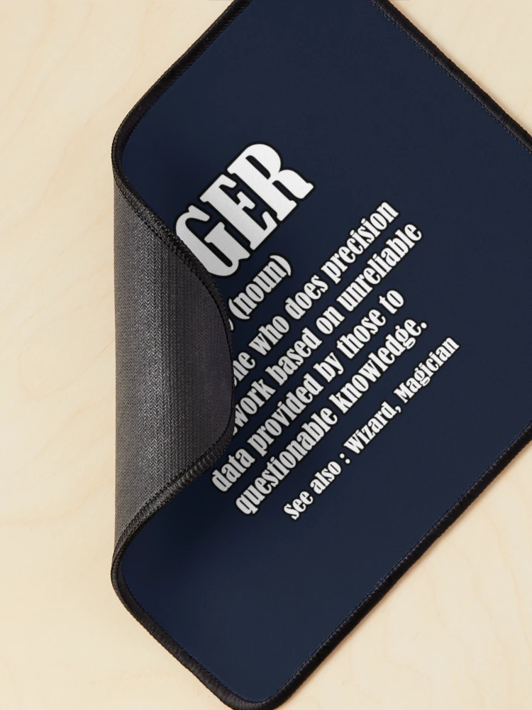 Thumbnail 2 of 5, Mouse Pad, Singer Definition designed and sold by RohanInce.