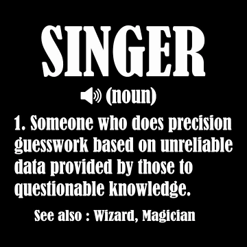 Artwork thumbnail, Singer Definition by RohanInce