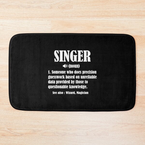 Item preview, Singer Definition designed and sold by RohanInce.
