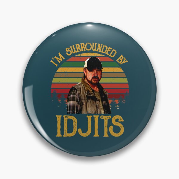 Artikelvorschau, Vintage Bobby Singer Ich bin umgeben von Idioten Robert Steven Singer Supernatural Funny entworfen und verkauft von RohanInce.