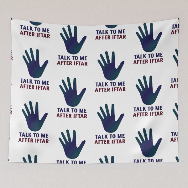 Item preview, Talk To Me After Iftar. Funny Ramadan Warning designed and sold by Rebel-Design.