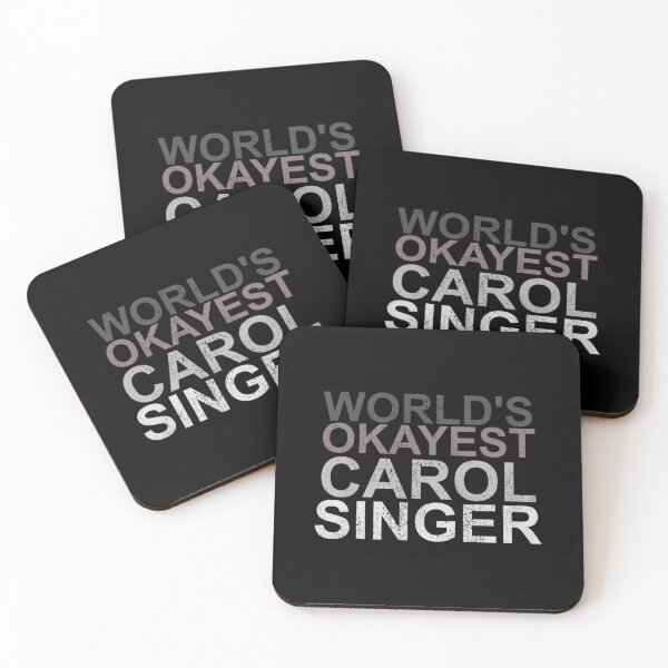 Item preview, Worlds Okayest Carol singer designed and sold by RohanInce.