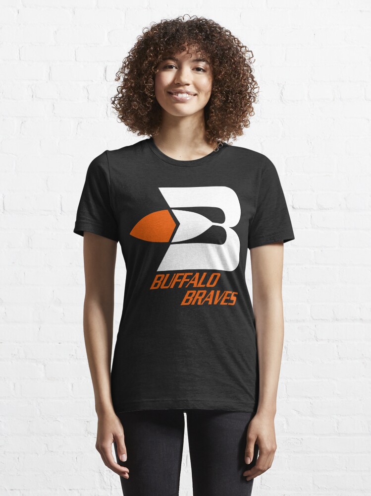 Best seller buffalo braves logo merchandise essential t shirt Essential T- Shirt for Sale by mollybn9283
