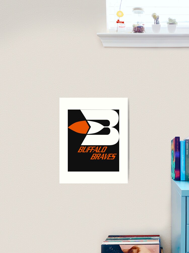 Best seller buffalo braves logo merchandise essential t shirt Poster for  Sale by mollybn9283