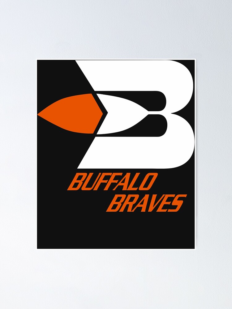 Best seller buffalo braves logo merchandise essential t shirt Poster for  Sale by mollybn9283