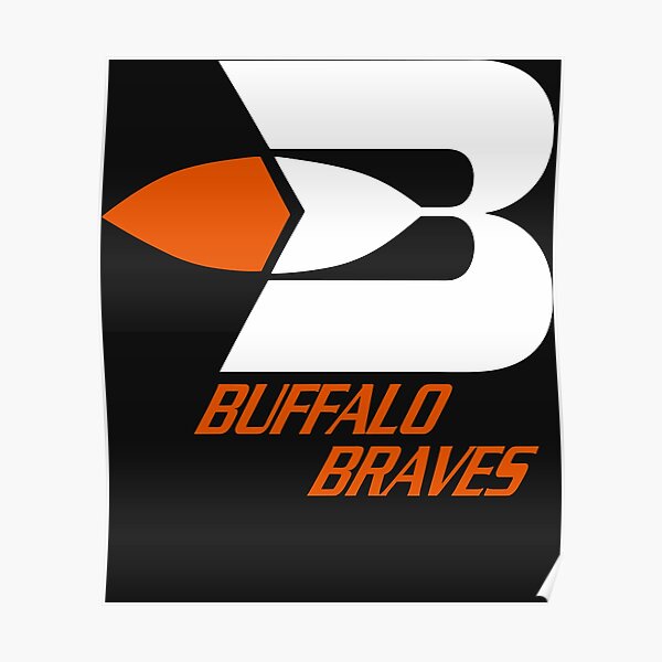 Best seller buffalo braves logo merchandise essential t shirt Poster for  Sale by mollybn9283