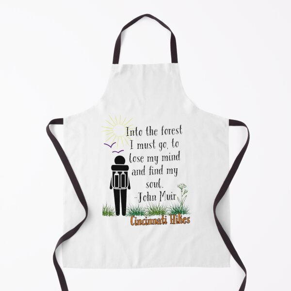 Item preview, Cincinnati Hikes John Muir Classic designed and sold by NoraKuiper.