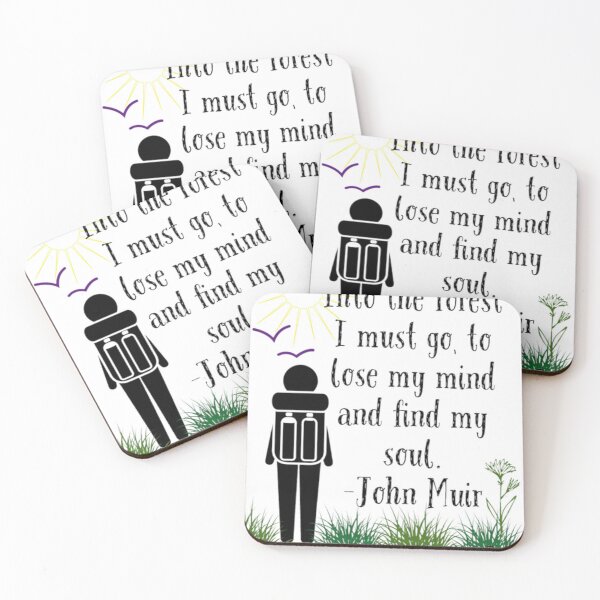 Item preview, Cincinnati Hikes John Muir Classic designed and sold by NoraKuiper.