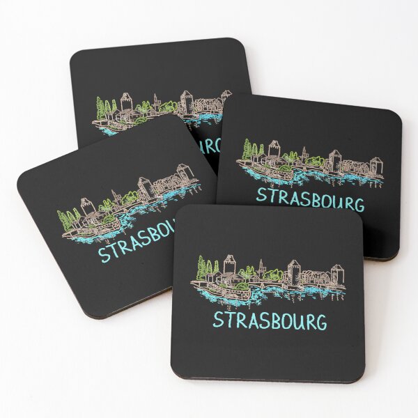 Artikelvorschau, Straßburg Frankreich Einzigartiges handgezeichnetes Kunstgeschenk Männer Frauen entworfen und verkauft von KilianMiranda.
