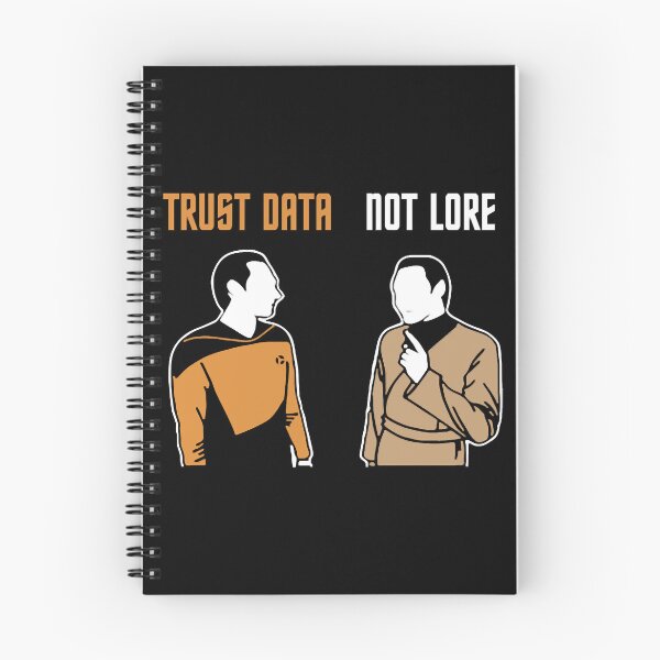 Item preview, Trust Data Not Lore designed and sold by KilianMiranda.