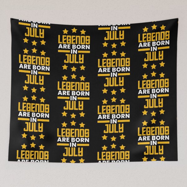 Item preview, Legends Are Born In July, Birthday Gift Idea designed and sold by FNStuff.