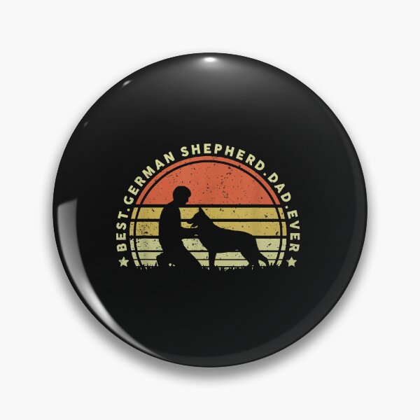 Artikelvorschau, Mens Best German Shepherd Dad Ever Funny Love Fathers Day entworfen und verkauft von TristanPierre.